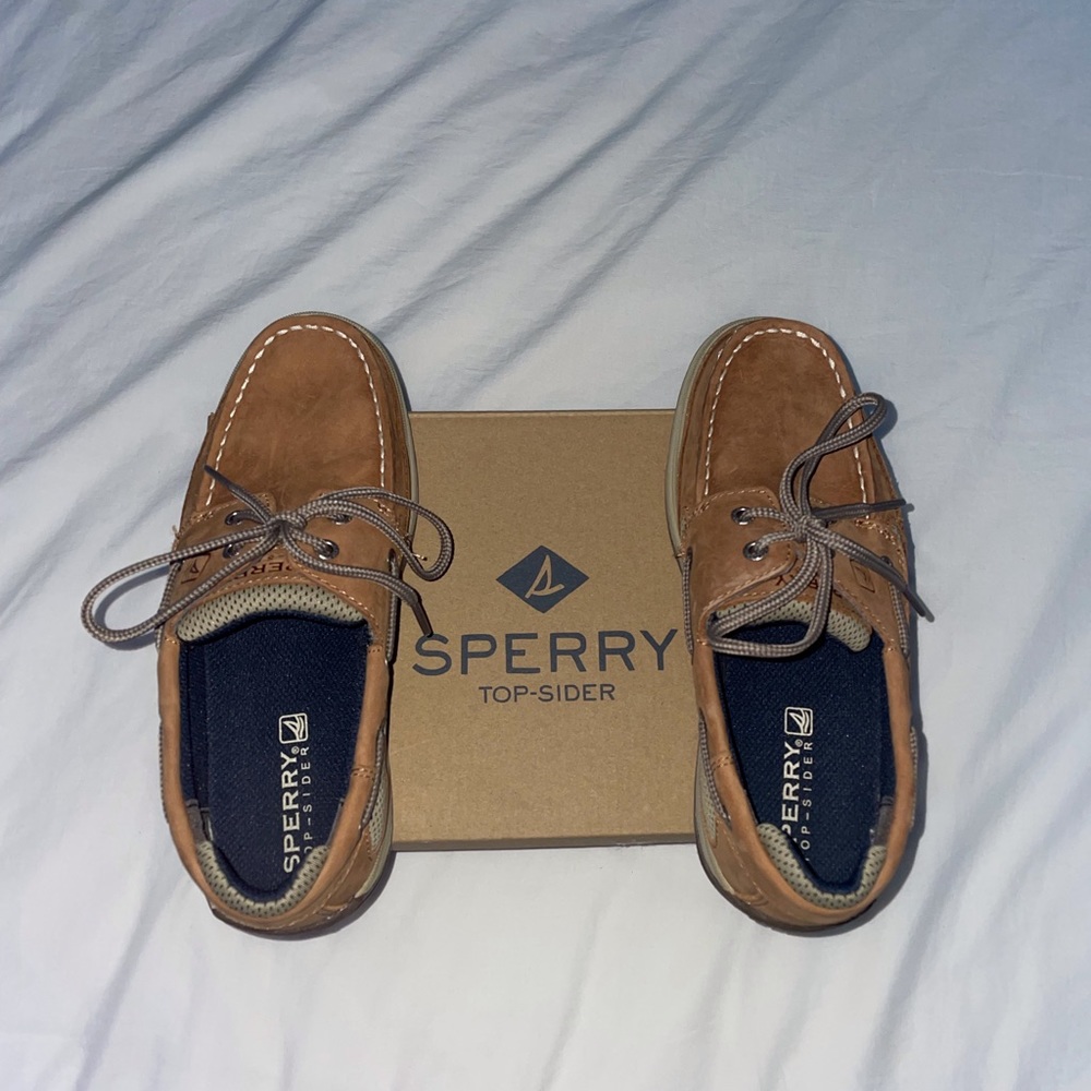 Boys Top-Slider Sperry Boat Shoes